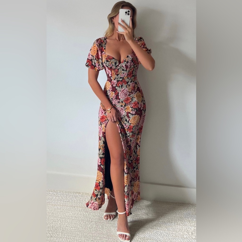 Lorie Maxi Dress in Boheme Floral